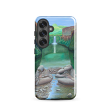 Stream of Consciousness - Energy Art by Matthew Smith - Tough Case for Samsung®