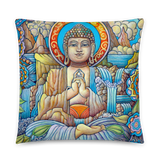 Elements Throw Pillow by Matthew Smith
