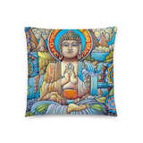 Elements Throw Pillow by Matthew Smith