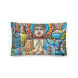 Elements Throw Pillow by Matthew Smith