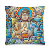 Elements Throw Pillow by Matthew Smith