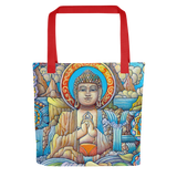 Elements Tote Bag Energy Art by Matthew Smith