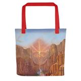 Dawn of Consciousness Tote Bag Energy Art by Matthew Smith