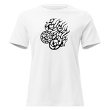 SAMJOKO SPIRIT BLACK Women's Relaxed T-Shirt
