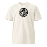 SAMJOKO CIRCLE BLACK  Unisex Premium Cotton T-shirt