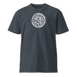SAMJOKO CIRCLE WHITE Unisex Premium Cotton T-shirt