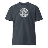 SAMJOKO CIRCLE WHITE Unisex Premium Cotton T-shirt