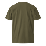 SAMJOKO CIRCLE WHITE Unisex Premium Cotton T-shirt