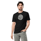 SAMJOKO CIRCLE WHITE Unisex Premium Cotton T-shirt