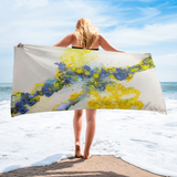 Daybreak | Energy Art by Rebecca Bond | Beach Towel