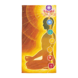 Seven Chakras | Energy Art by Al Choi | Beach Towel