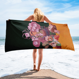 Blessings Upon Blessings | Energy Art by Meekyung Shin | Beach Towel