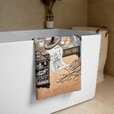 After Everyone Falls Asleep | Energy Art by Meekyung Shin | Beach Towel