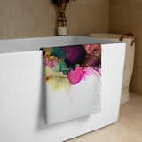 In Bloom | Energy Art by Rebecca Bond | Beach Towel