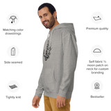 SAMJOKO SPIRIT BLACK Unisex Premium Pullover Hoodie