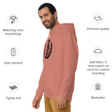 SAMJOKO CIRCLE BLACK Unisex Premium Pullover Hoodie