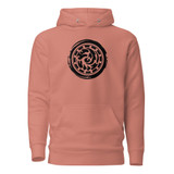 SAMJOKO CIRCLE BLACK Unisex Premium Pullover Hoodie