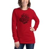 SAMJOKO SPIRIT BLACK Unisex Long Sleeve Tee