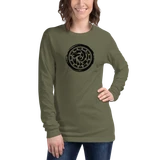 SAMJOKO CIRCLE BLACK Unisex Long Sleeve Tee