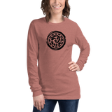 SAMJOKO CIRCLE BLACK Unisex Long Sleeve Tee