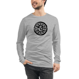 SAMJOKO CIRCLE BLACK Unisex Long Sleeve Tee