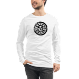 SAMJOKO CIRCLE BLACK Unisex Long Sleeve Tee