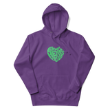 LOVE MYSELF HEAL MYSELF Premium Unisex Hoodie - Dark