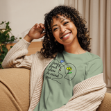 ENERGY FLOWS WHERE THE MIND GOES - Floral | Light | Women's Relaxed T-Shirt