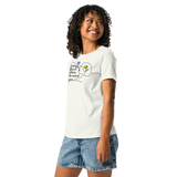 ENERGY FLOWS WHERE THE MIND GOES - Floral | Light | Women's Relaxed T-Shirt