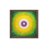 Jisu Han Energy Art Light of Life #25 | Framed Canvas Print