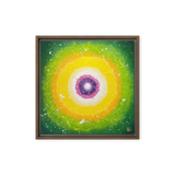 Jisu Han Energy Art Light of Life #25 | Framed Canvas Print