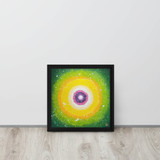 Jisu Han Energy Art Light of Life #25 | Framed Canvas Print