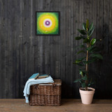 Jisu Han Energy Art Light of Life #25 | Framed Canvas Print