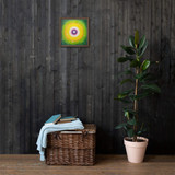 Jisu Han Energy Art Light of Life #25 | Framed Canvas Print