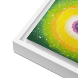 Jisu Han Energy Art Light of Life #25 | Framed Canvas Print