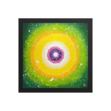 Jisu Han Energy Art Light of Life #25 | Framed Paper Print
