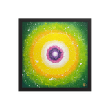 Jisu Han Energy Art Light of Life #25 | Framed Paper Print
