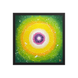 Jisu Han Energy Art Light of Life #25 | Framed Paper Print