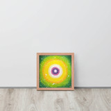 Jisu Han Energy Art Light of Life #25 | Framed Paper Print