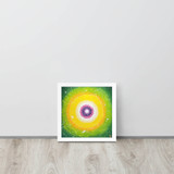 Jisu Han Energy Art Light of Life #25 | Framed Paper Print