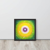 Jisu Han Energy Art Light of Life #25 | Framed Paper Print