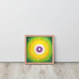 Jisu Han Energy Art Light of Life #25 | Framed Paper Print