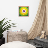 Jisu Han Energy Art Light of Life #25 | Framed Paper Print