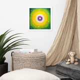 Jisu Han Energy Art Light of Life #25 | Framed Paper Print