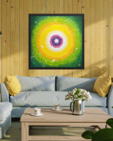 13th Anniversary Special - Light of Life #25 We're All Shining  by Jisu Han -  Framed Paper Print