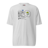 ENERGY FLOWS WHERE THE MIND GOES - Floral | Unisex Sports Jersey