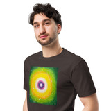 13th Anniversary Special - LIGHT OF LIFE #25 WE'RE ALL SHINING Unisex Premium Cotton T-shirt Energy Art by Jisu Han