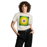 13th Anniversary Special - LIGHT OF LIFE #25 WE'RE ALL SHINING Unisex Premium Cotton T-shirt Energy Art by Jisu Han
