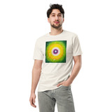 13th Anniversary Special - LIGHT OF LIFE #25 WE'RE ALL SHINING Unisex Premium Cotton T-shirt Energy Art by Jisu Han