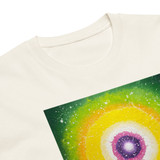 13th Anniversary Special - LIGHT OF LIFE #25 WE'RE ALL SHINING Unisex Premium Cotton T-shirt Energy Art by Jisu Han